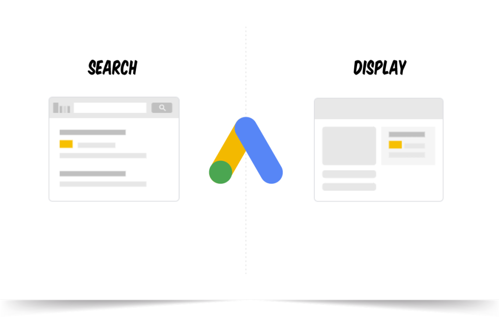 search vs display ads
