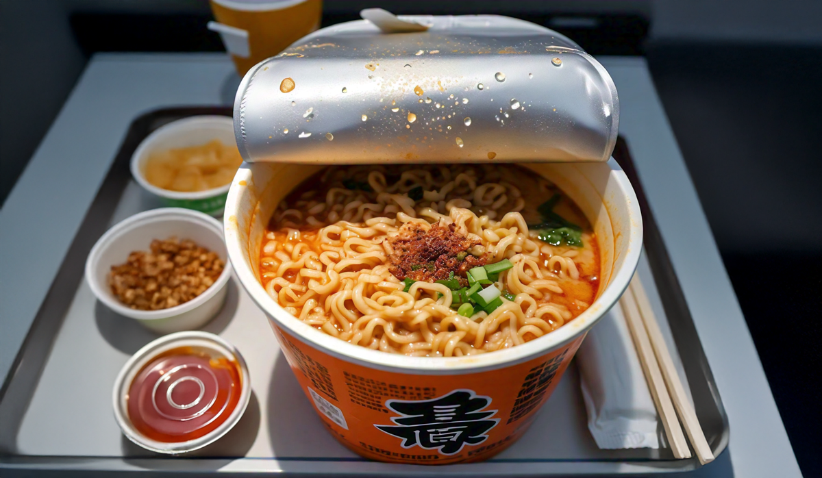 Cathay Pacific In-flight Noodles